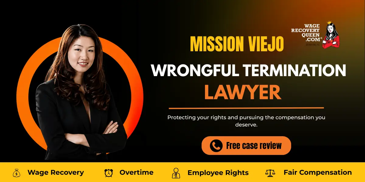 Mission Viejo Wrongful Termination Lawyer